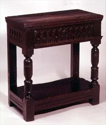 James I Beistelltisch, frühes 17. Jahrhundert